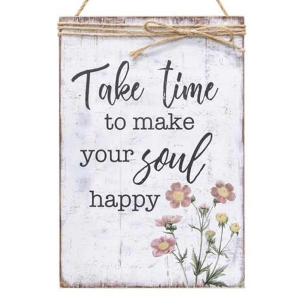 NWT Make Your Soul Happy Sign - Picture 2 of 3